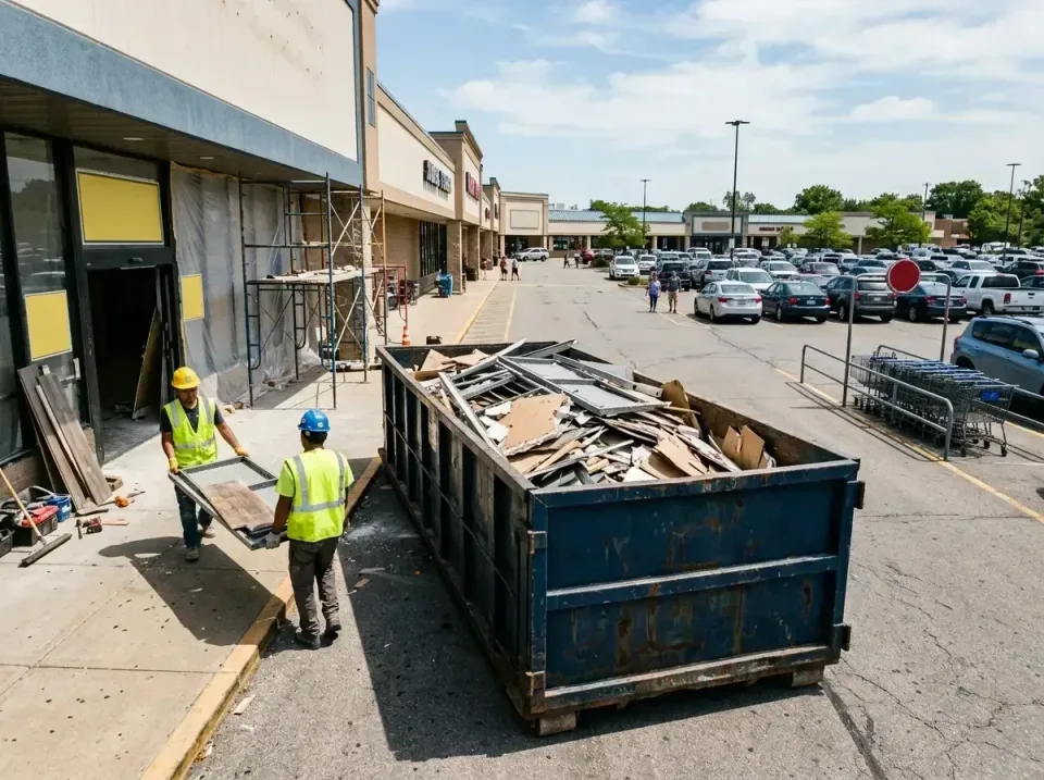 retail-store-renovation-debris-003 — frequently asked questions, Roll-off Dumpster Rentals in Montoursville, PA